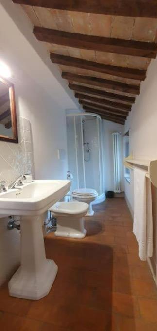 הוילה Casa Di Pietro In Vivo D'Orcia, Pool מראה חיצוני תמונה