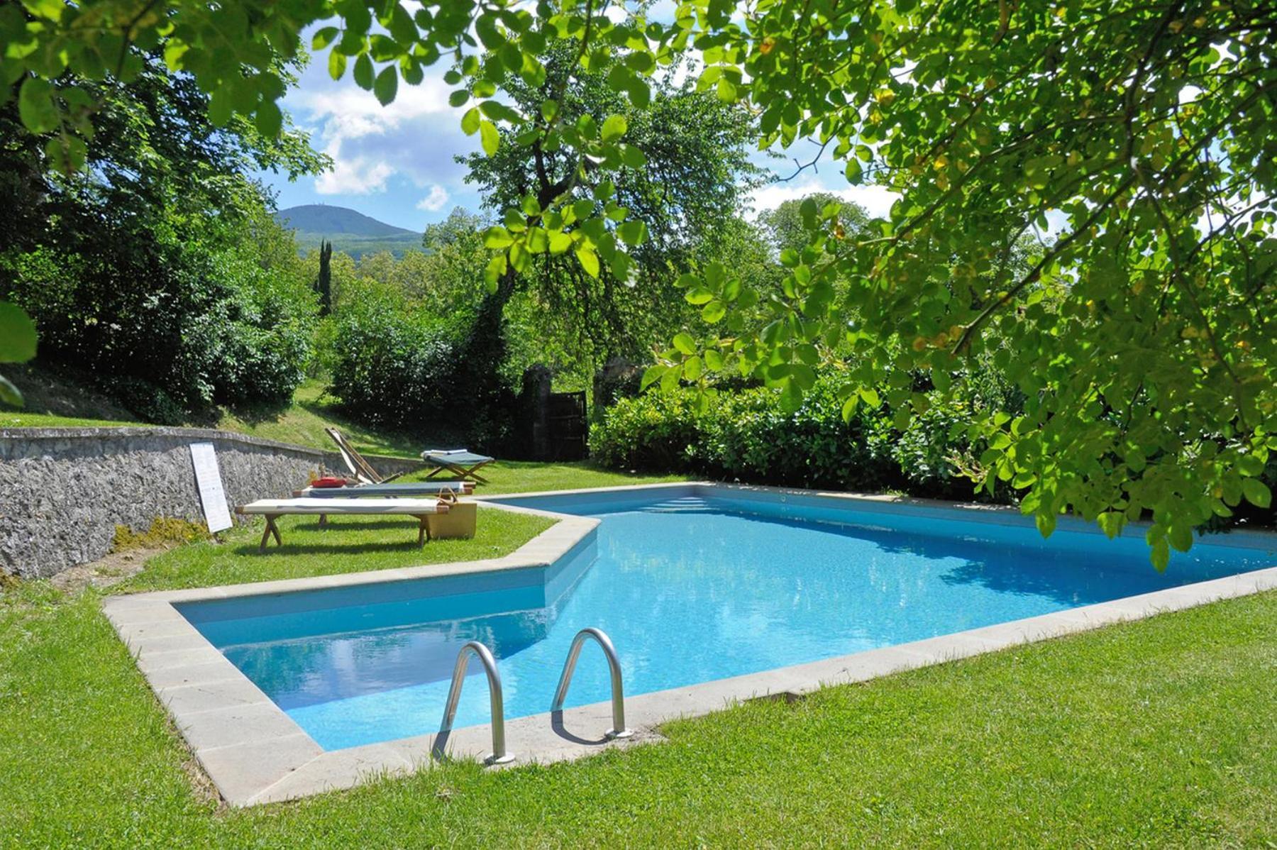 הוילה Casa Di Pietro In Vivo D'Orcia, Pool מראה חיצוני תמונה