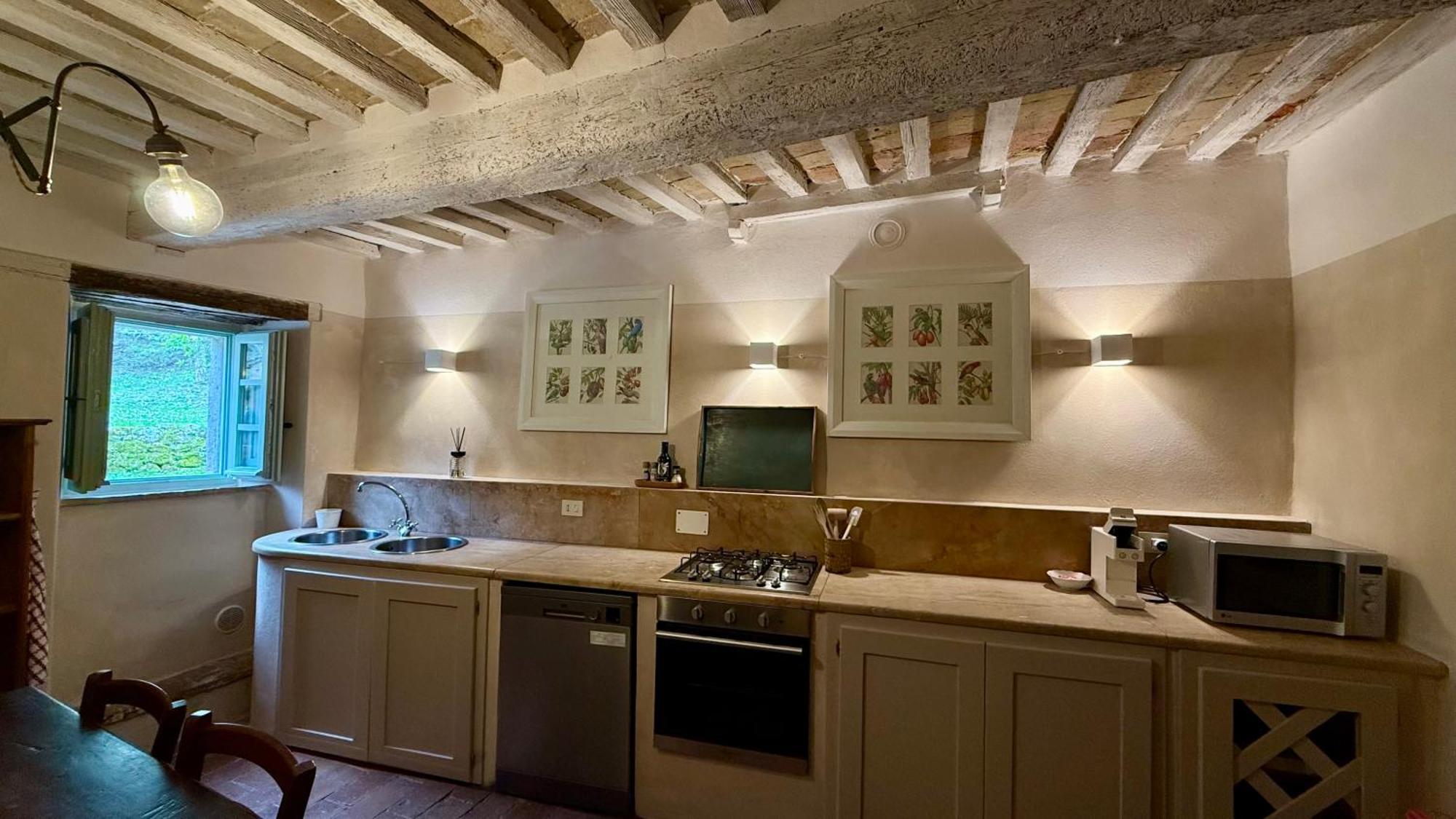 הוילה Casa Di Pietro In Vivo D'Orcia, Pool מראה חיצוני תמונה