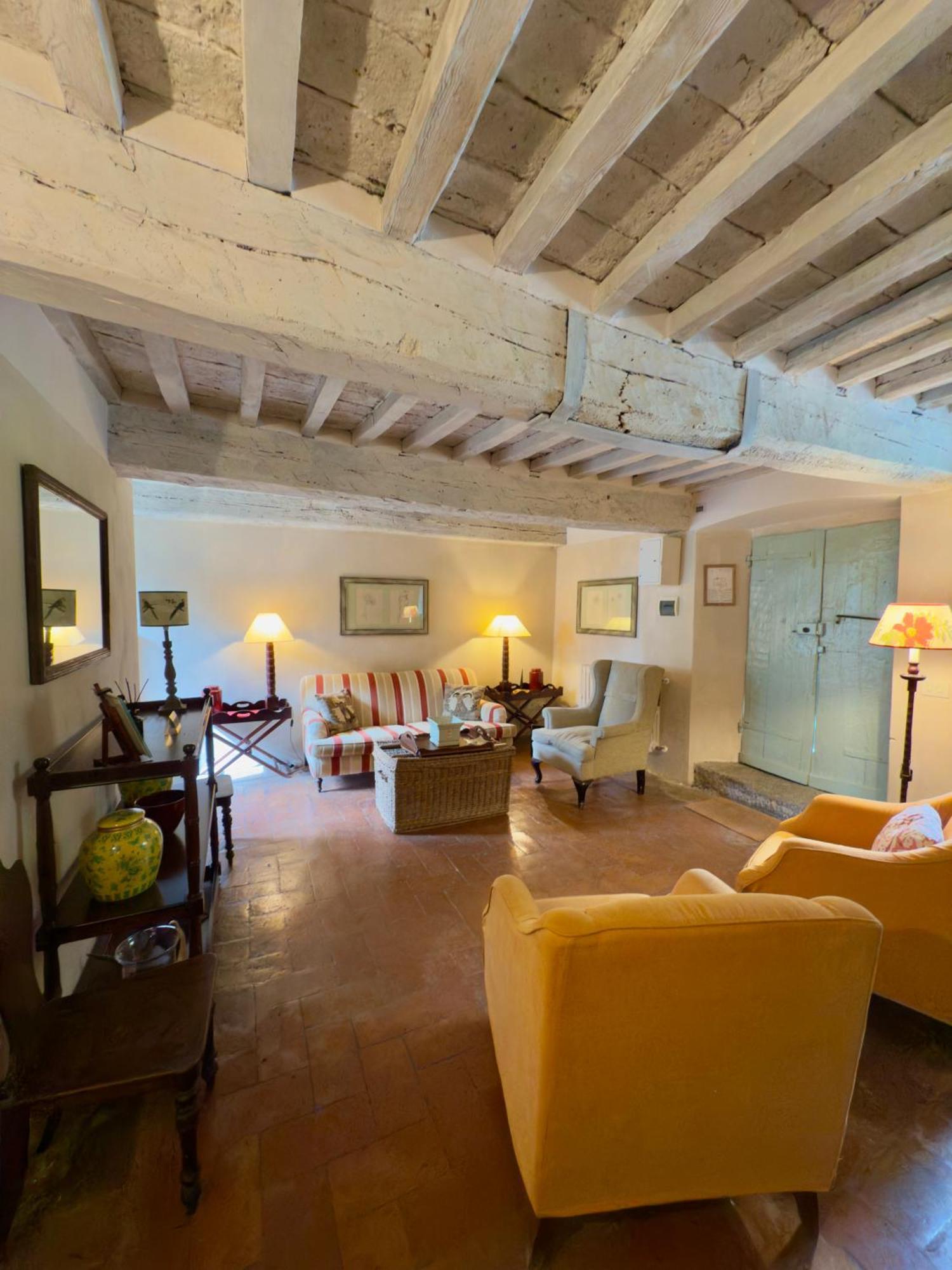 הוילה Casa Di Pietro In Vivo D'Orcia, Pool מראה חיצוני תמונה