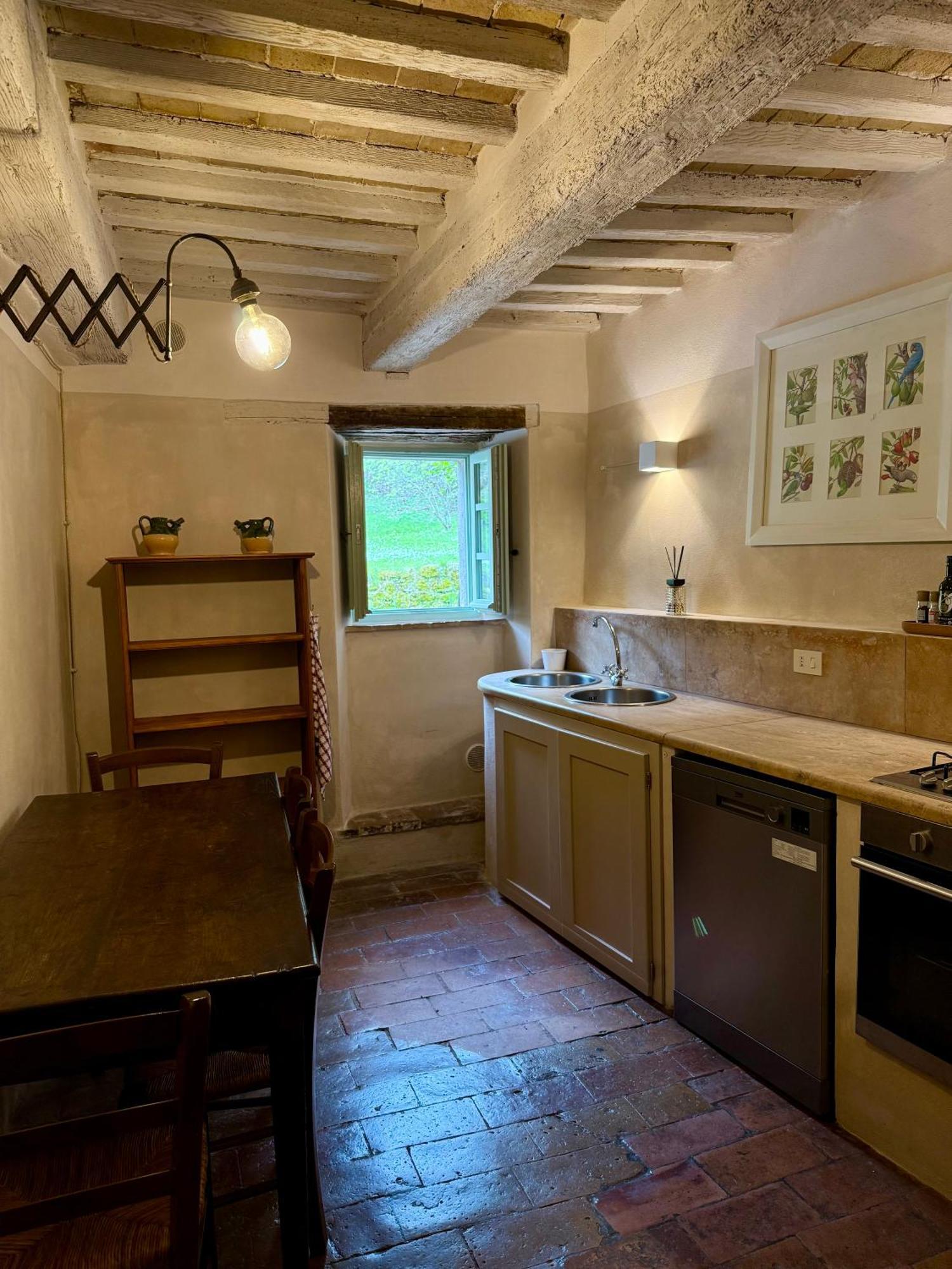 הוילה Casa Di Pietro In Vivo D'Orcia, Pool מראה חיצוני תמונה