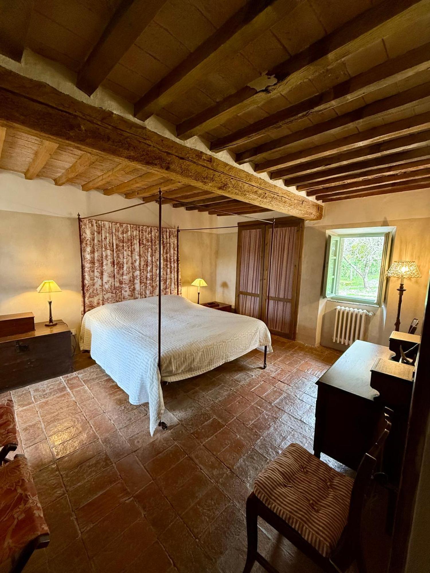 הוילה Casa Di Pietro In Vivo D'Orcia, Pool מראה חיצוני תמונה